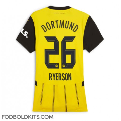 Borussia Dortmund Julian Ryerson #26 Hjemmebanetrøje Dame 2024-25 Kortærmet